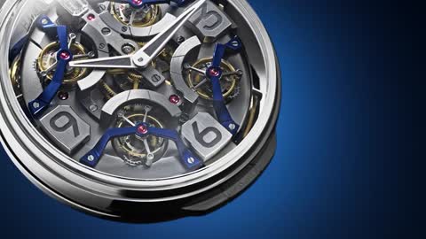 Pocket Watch Quadri Tourbillon by Harry Winston