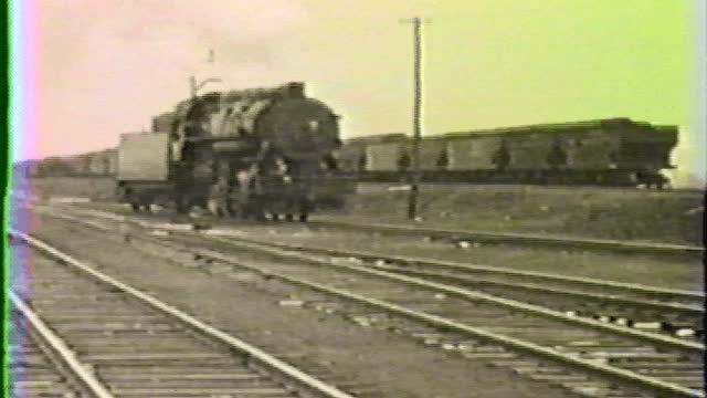 Pere Marquette Railroad footage from 1940's