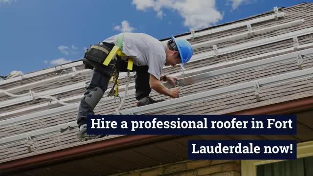 Roofer In Fort Lauderdale