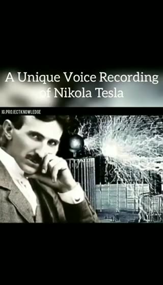 The original voice of Tesla