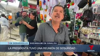 Sheinbaum vuelve a responderle a Trump tras nueva acusación de que México es responsable de la droga