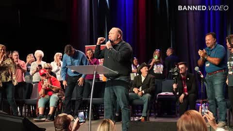 Alex Jones Speech At Reawaken America Tour