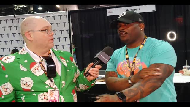 Mr. Marcus with Jiggy Jaguar Exxxotica Expo 2022 Chicago Il