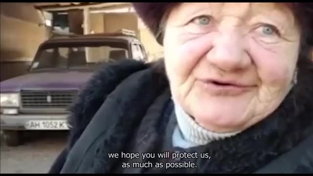 Ukrainians speak out