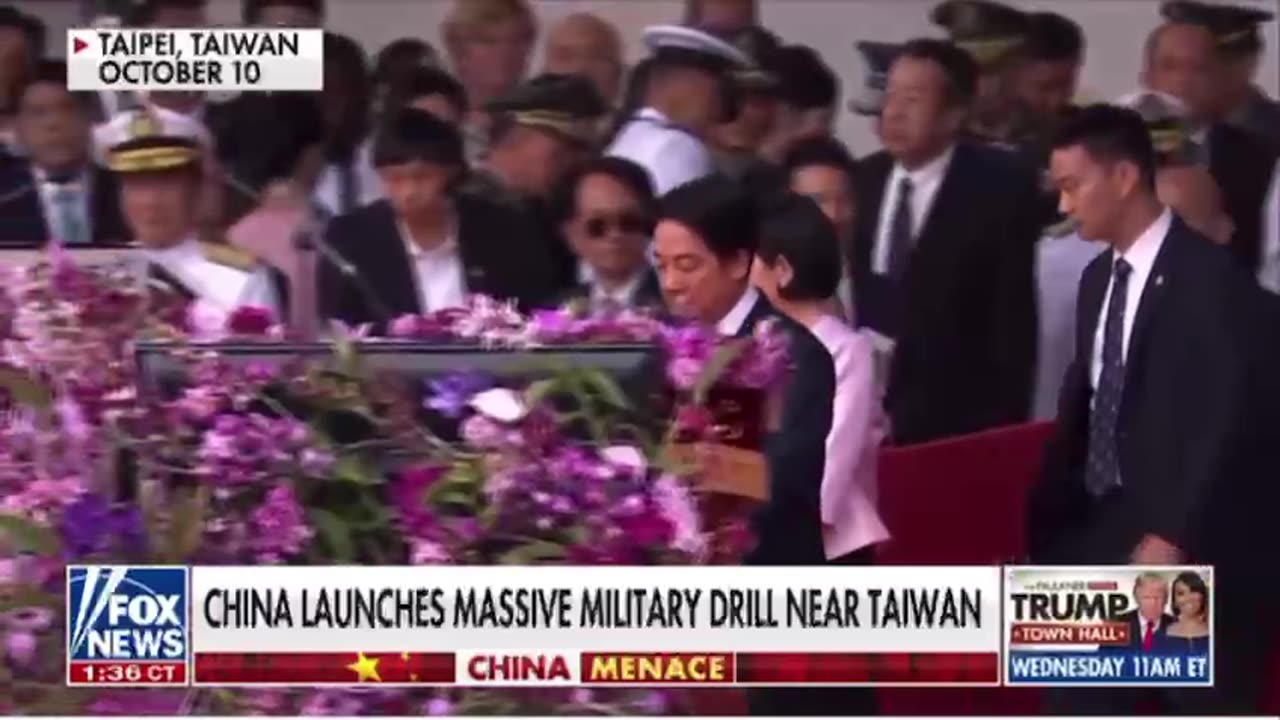 China launches massive military drill near Taiwan