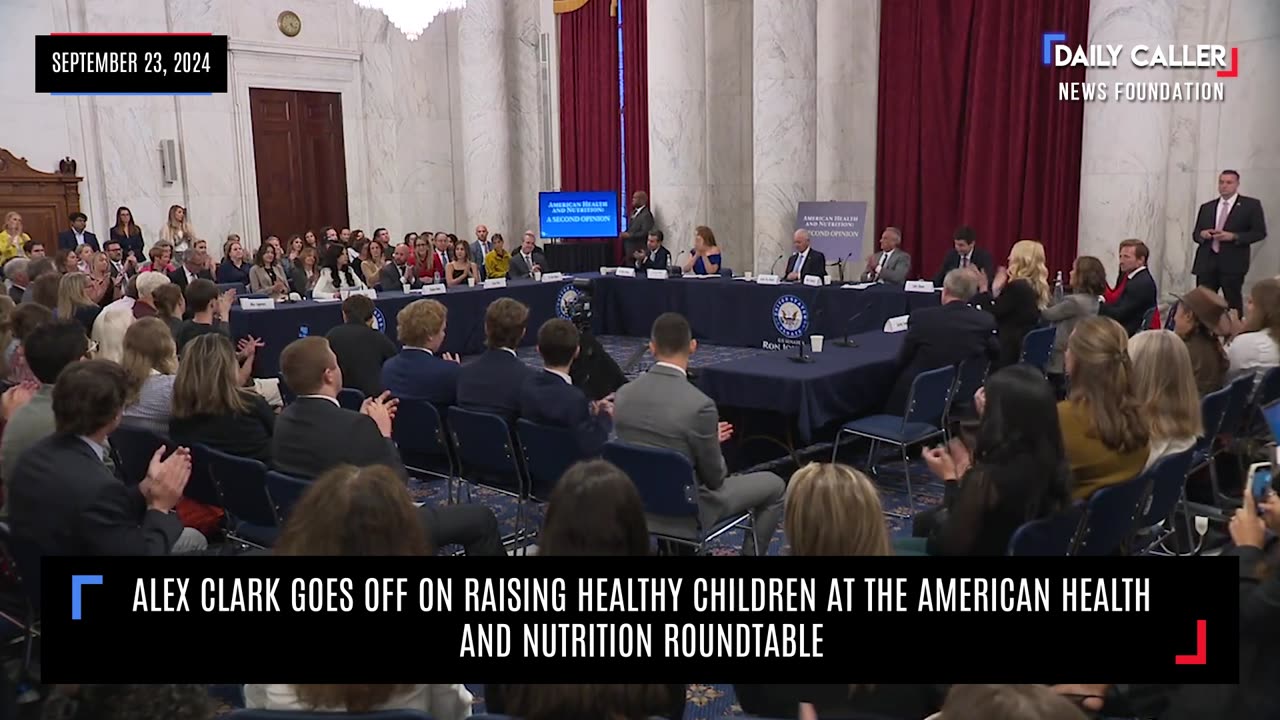 Alex Clark Goes Off At American Health And Nutrition Roundtable