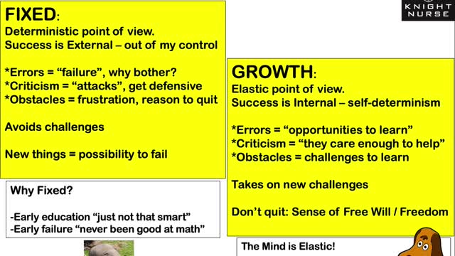 KnightNurse - Mindset and Effective Learning/Testing Success