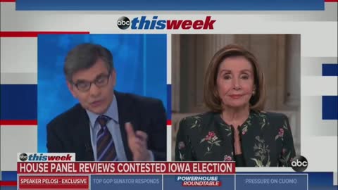 Pelosi on Iowa election