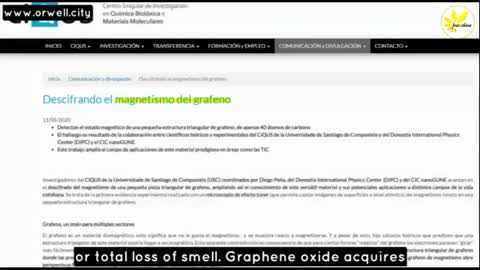 GRAPHENE OXIDE - The Real Cause of COVID-19 Symptoms