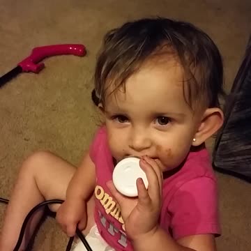 Baby Rolls Her Eyes Up And In Two Different Directions