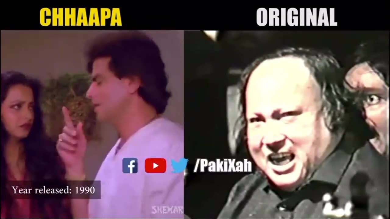 Welcome to BOLLYWOOD : World's Biggest CHHAAPA Factory (Part 5) Ustad Nusrat Fateh Ali Khan Special