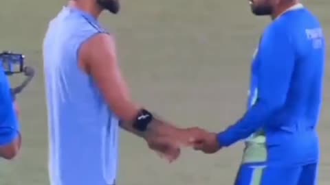 Haris rauf meets kholi