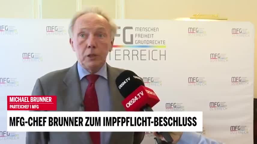 RA MICHAEL BRUNNER ZUM IMPFPFLICHT-BESCHLUSS - WICHTIGE INFOS