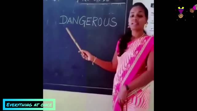 Funny english teacher