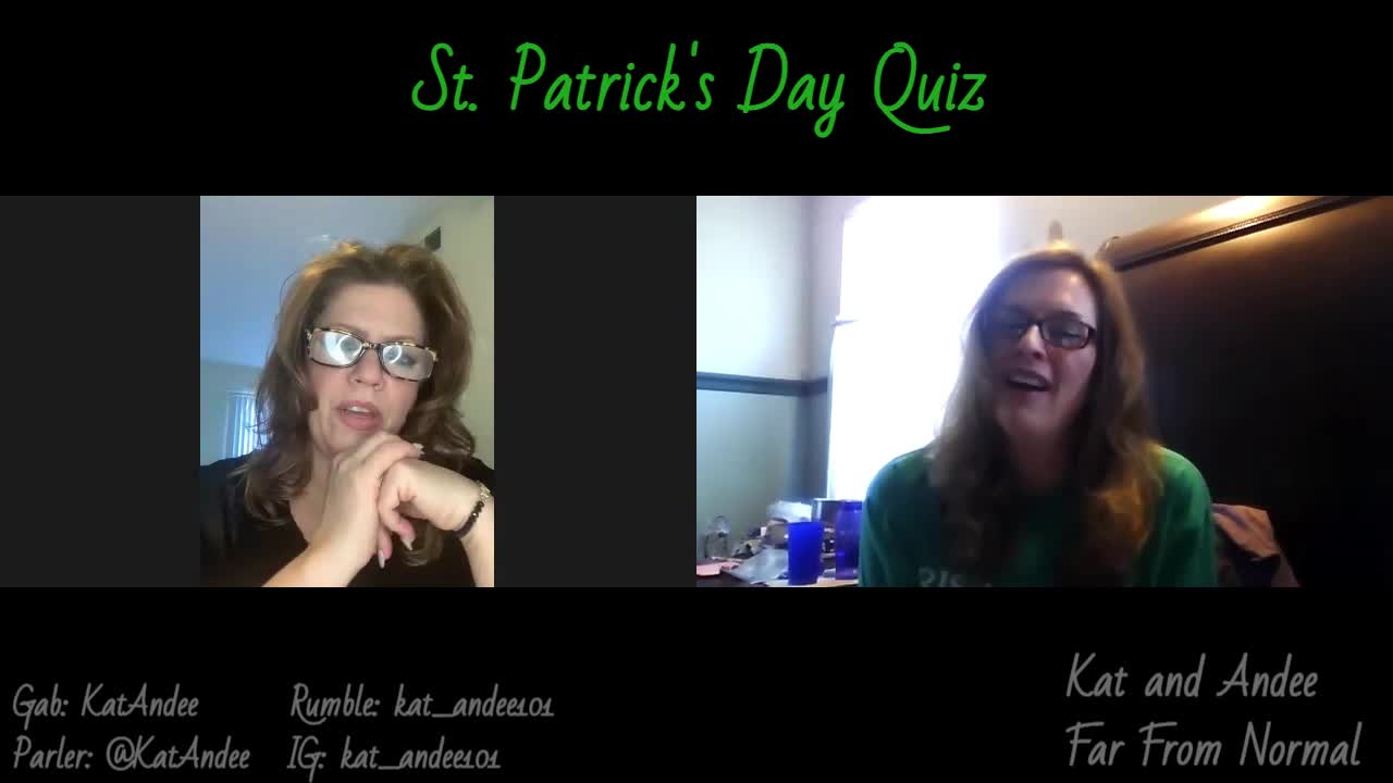 Kat and Andee Hits FFN Ep 12 Clip 1: St. Patrick's Day Quiz