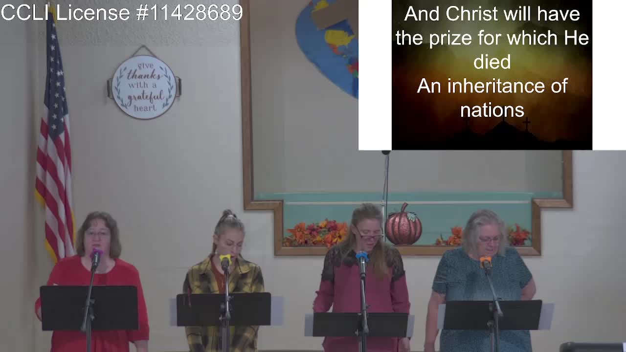 Moose Creek Baptist Church Sing “O Church Arise” During Service 9-25-2022