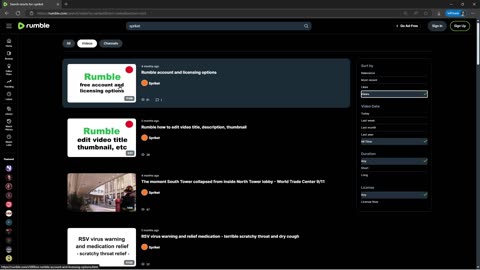 Channel layout setting