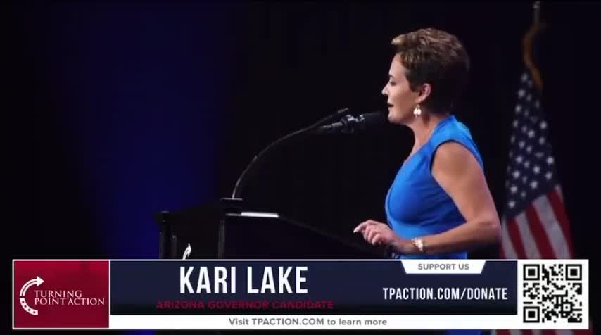 Kari Lake Gives FUNNY Compliment To Both Trump And DeSantis