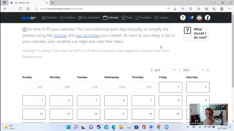 In-depth tutorial for Our School Hub