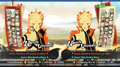SASUKE VS KILLER BEE - NARUTO STORM 4