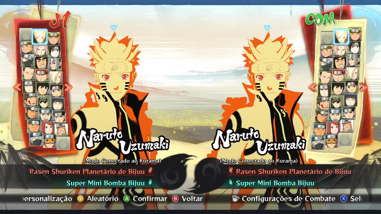 SASUKE VS KILLER BEE - NARUTO STORM 4