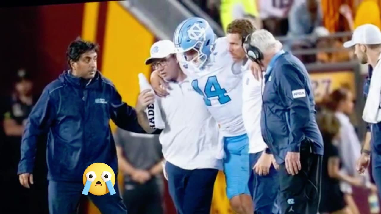 UNC QB Max Johnson Out for 2024 CFB Season After Surgery on Broken Leg Injury