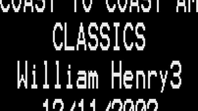 Coast to Coast AM Classics - William Henry on DREAMLAND pt.2 2002