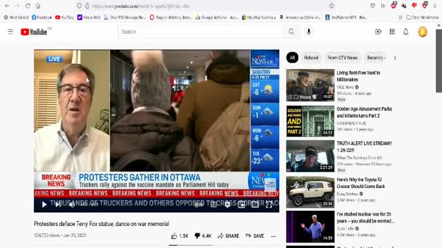 Mainstream media/Government putting negative spin on Canadian protesters