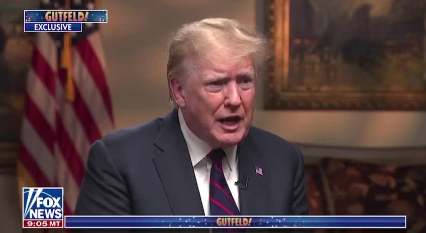 Trump on Gutfeld - Part 1/4 - 9/8/2021