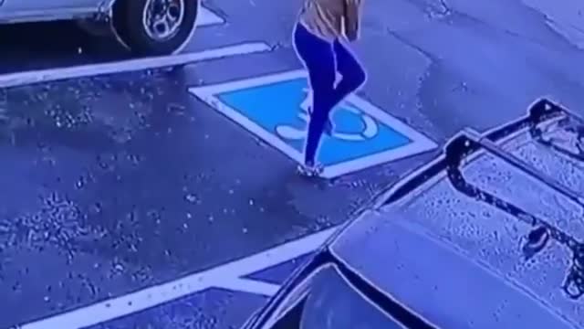 Girl does happy dance after getting a job