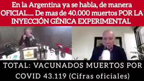 Muertos por vacuna en Argentina