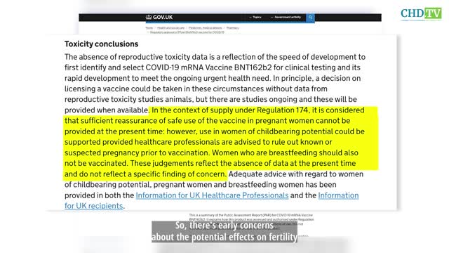 UK Government 'suddenly and discretely' removes vaccine recommendation for pregnant women.