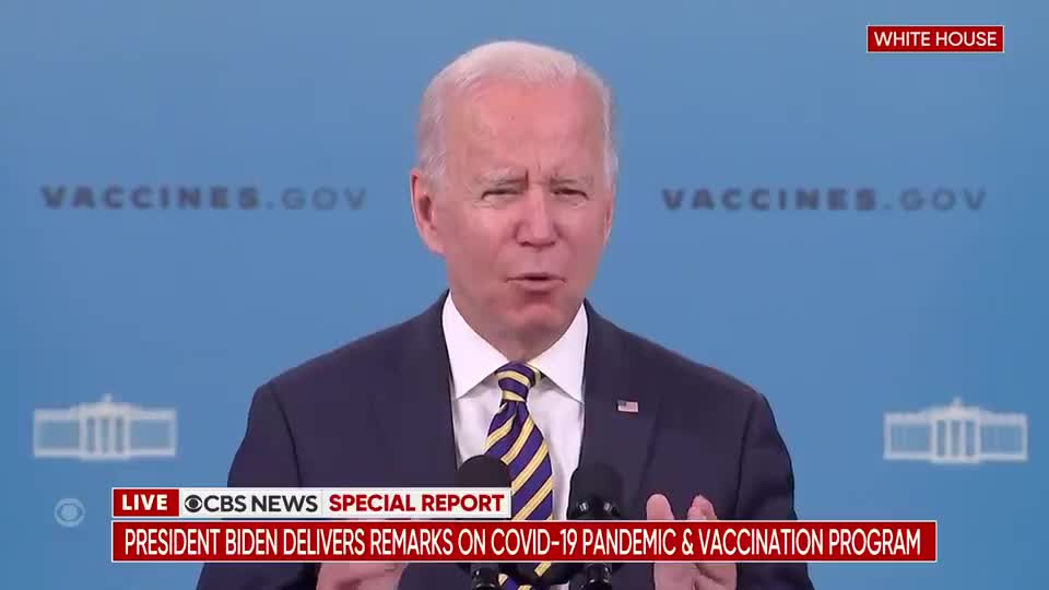 Biden: 'Vaccination requirements should not be another issue that divides us.'