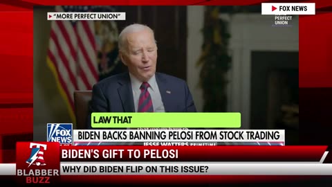 Biden's Gift To Pelosi