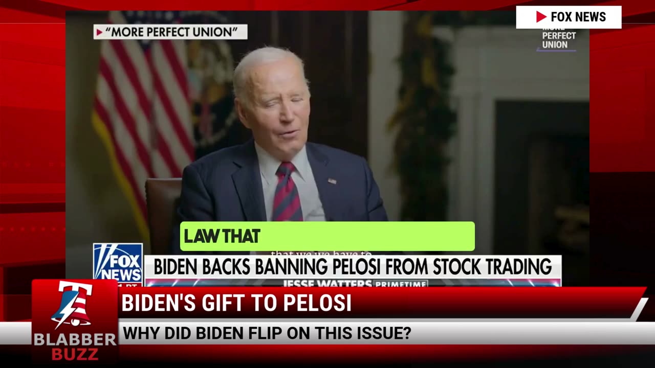 Biden's Gift To Pelosi