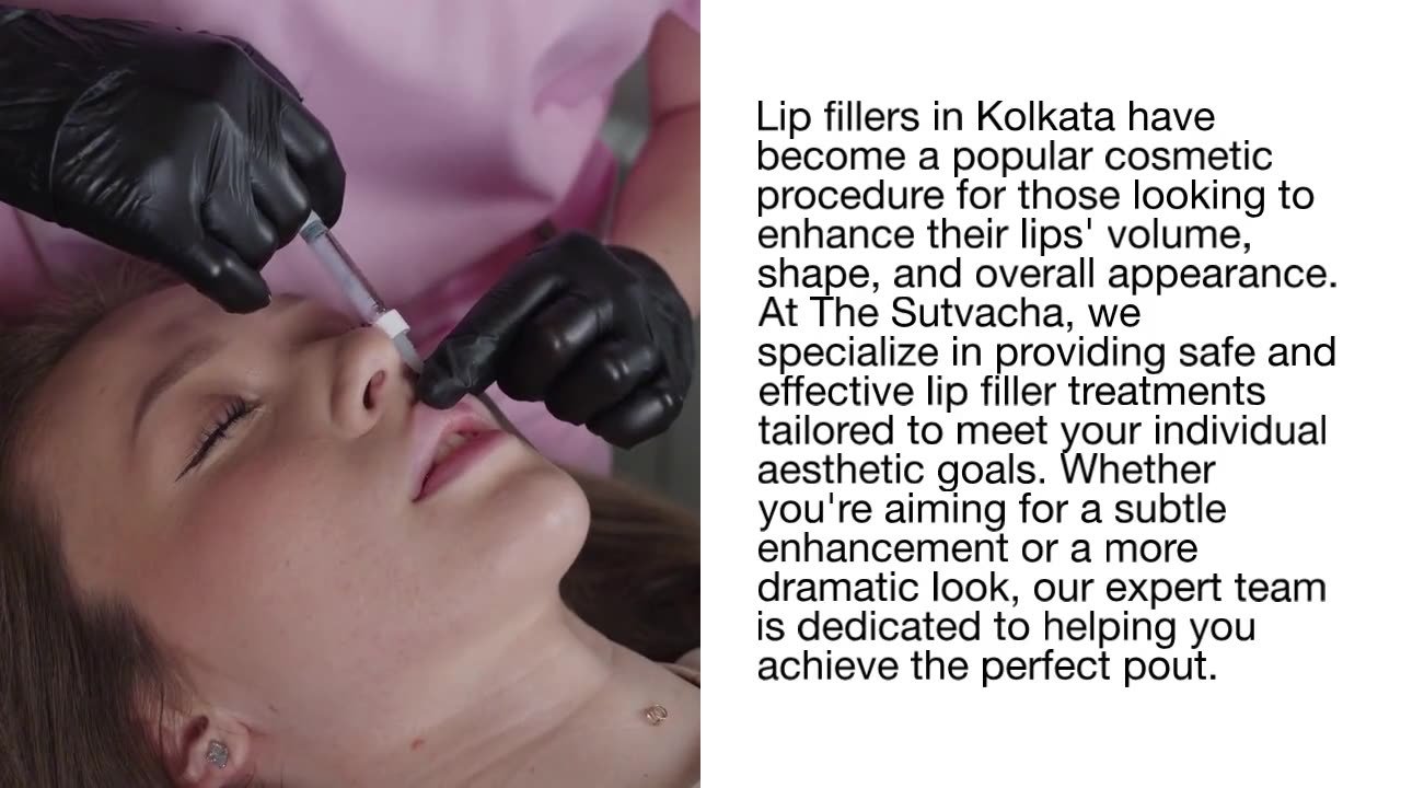 Transform Your Look with Lip Fillers in Kolkata at The Sutvacha.