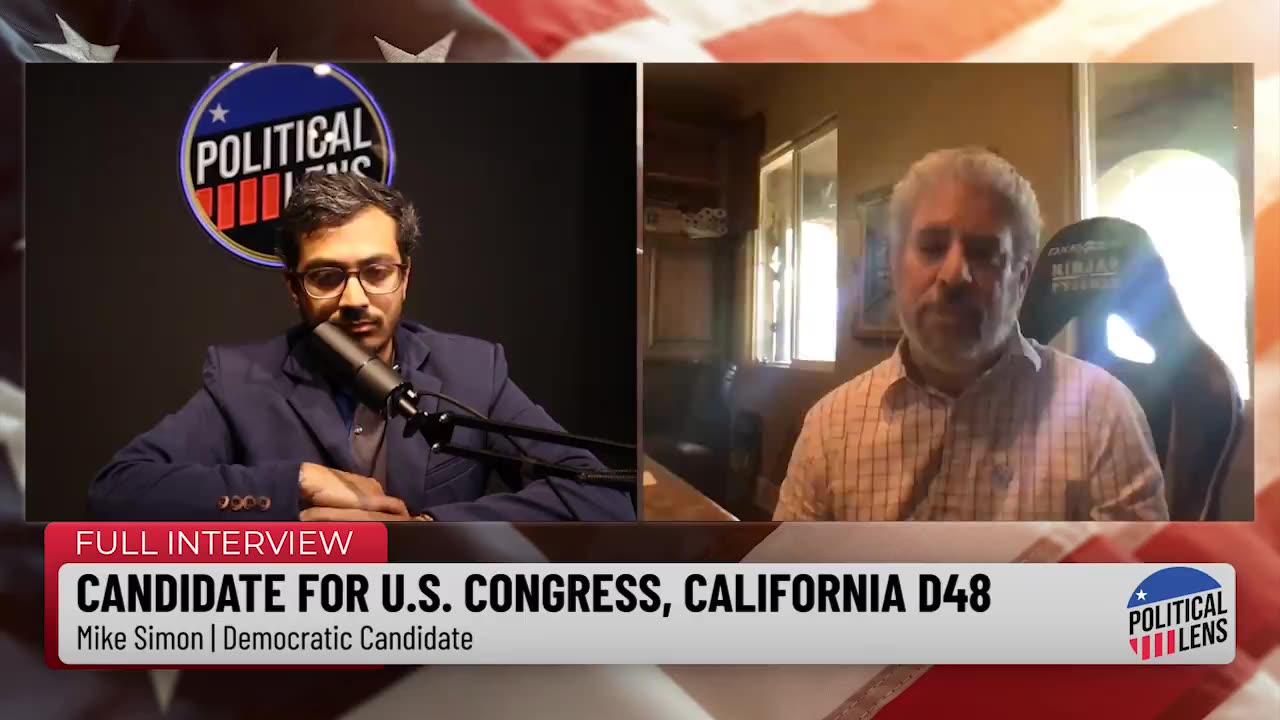 2024 Candidate for U.S. Congress, California D48 - Mike Simon | Democratic Candidate