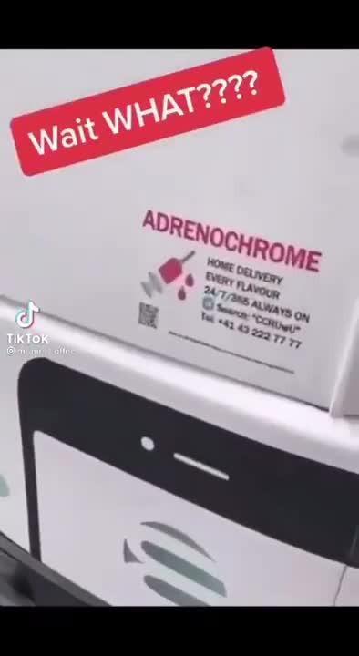 ADRENOCHROME DELIVERED TO DAVOS 2022 (internet mirror)