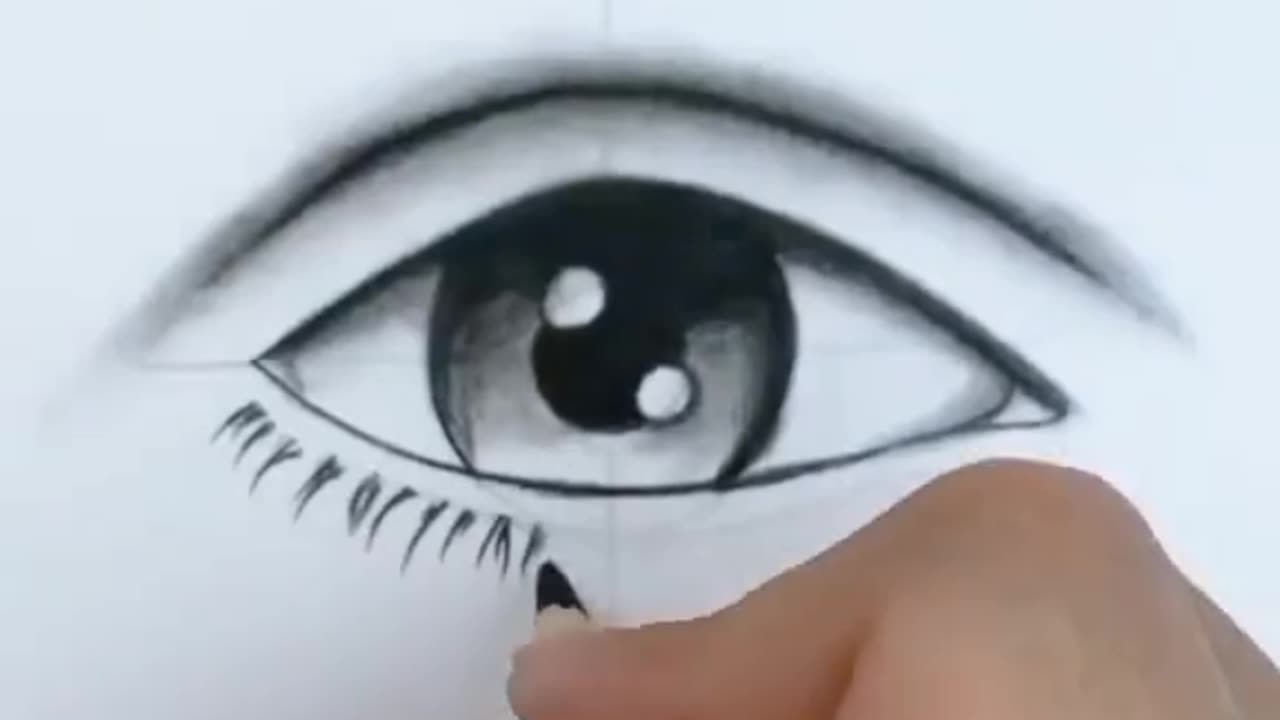 How to draw eyes