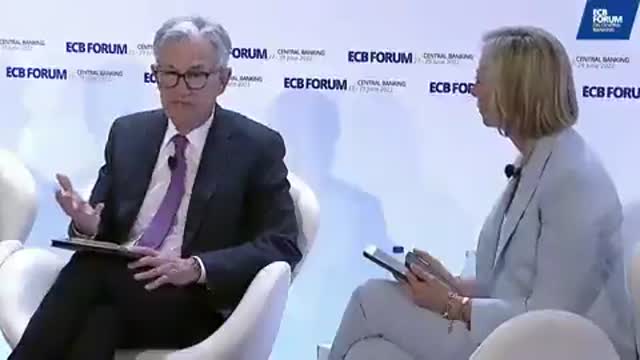 FED CHAIR POWELL: "The U.S. economy is actually in pretty strong shape..."