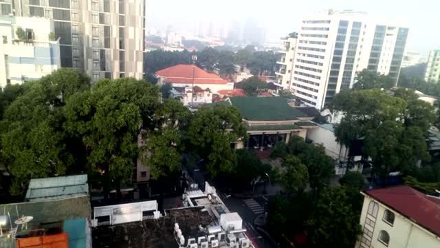 Ho Chi Minh City where tall buildings.