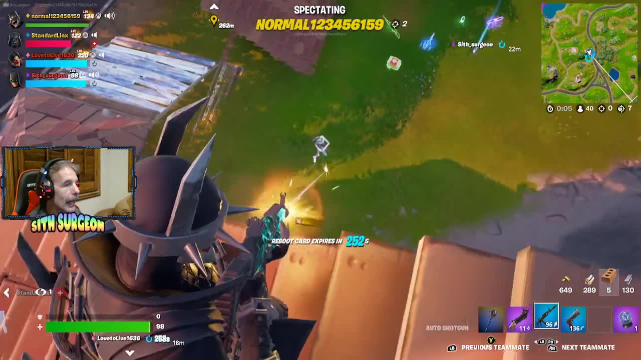 Sithsurgeon - Fortnite Live Stream. Fortnite with Viewers.