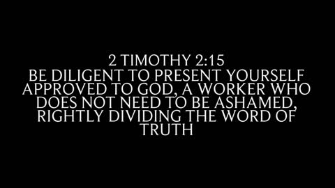 A message of encouragement