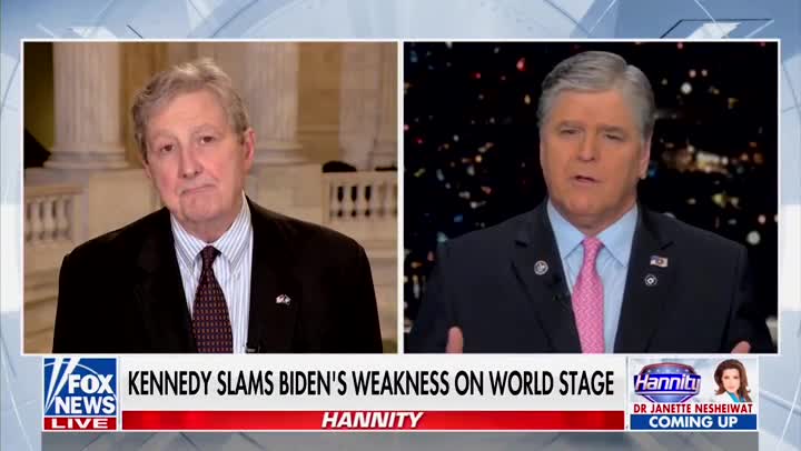 'Wimp-Fest': Sen. Kennedy Says Biden 'Does Not Have The Courage' To Take Action On Russia