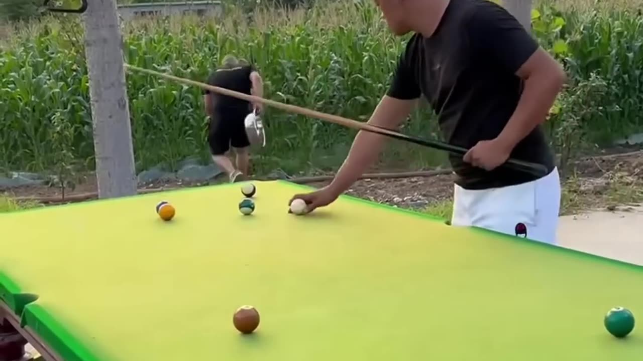 Funny Billiards Trick Shots