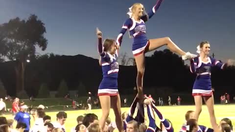 Chloe cheerleading