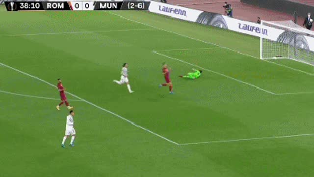 Manu goal vs roma