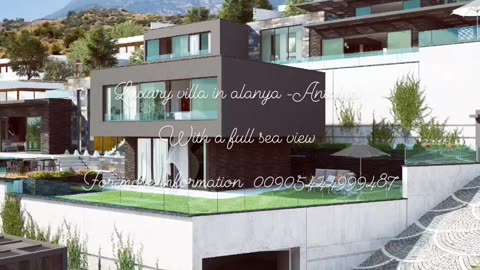 Luxury new villa's for sale in alanya Turkey