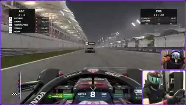 Bahrain 3 Laps Starting Last