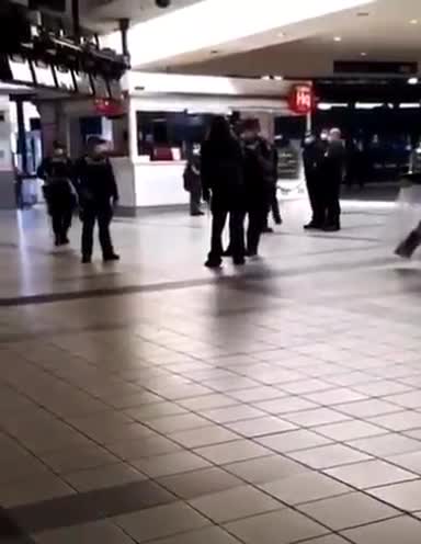 This is being reported as Flinders Street station in Melbourne